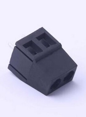 DB128V-5.0-2P-BK-S 螺钉式接线端子 5mm 1x2P 排数:1 每排P数:2