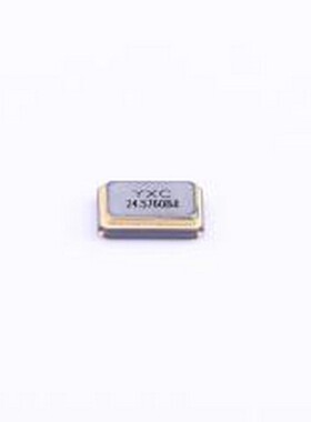 X322524576MOB4SI 无源晶振 24.576MHz ±10ppm 12pF SMD3225-4P