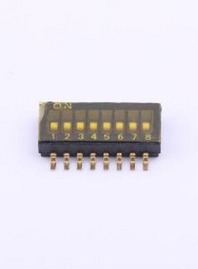 THS108 拨码开关 THS108 SMD-16P,5.4x11.8mm