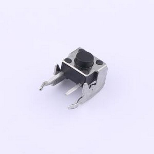 GT-TC100C-H050-L1 轻触开关 6x6支架轻触开关 H5.0mm 100gf 插件