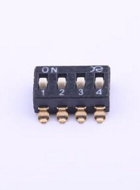 DSIC04LSGET 拨码开关 2.54mm 4位高推 拨码开关 SMD-8P,6x10.2mm