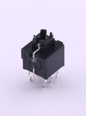 K6-6130D02-N1 轻触开关 8.50mmx7.50mm 红色无锁带灯开关 插件