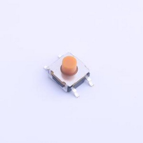 GT-TC126H-H052-L3 轻触开关 6.2*6.2*5.2mm 立贴 轻触开关 SMD