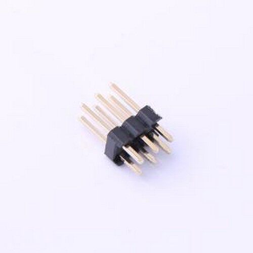 DZ254R-22-06-63 排针 间距:2.54mm 2x3P 直插 方针 插件,P=2.54m