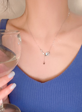 海洋星球项链女2025年新款潮轻奢