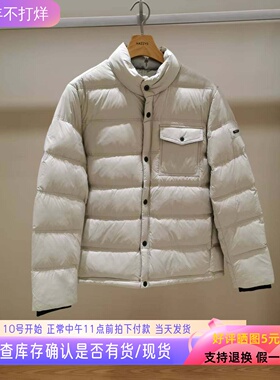 哈吉斯hazzys男轻薄羽绒服2025冬季新款通勤立领外套ASFZU0CDU48