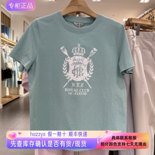 新款 哈吉斯hazzys专柜正品 女士夏季 印花短袖 体恤ASTSE0CBE63 T恤衫
