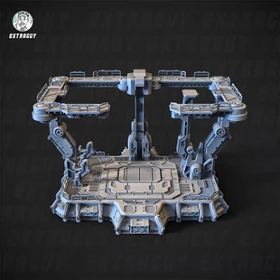 高达格纳库维修地台stl 高达格纳库stl 3D打印STL数据文件