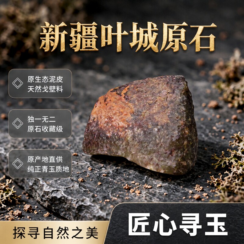 新疆叶城收藏级和田玉戈壁料