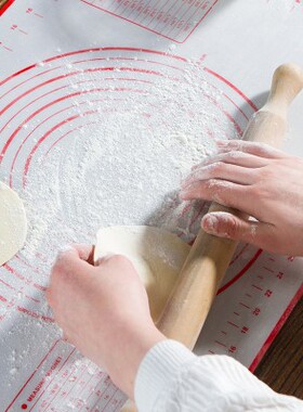 硅胶揉面擀加厚烘培面板防滑揉面垫 大号烘焙工具案板和面硅胶垫