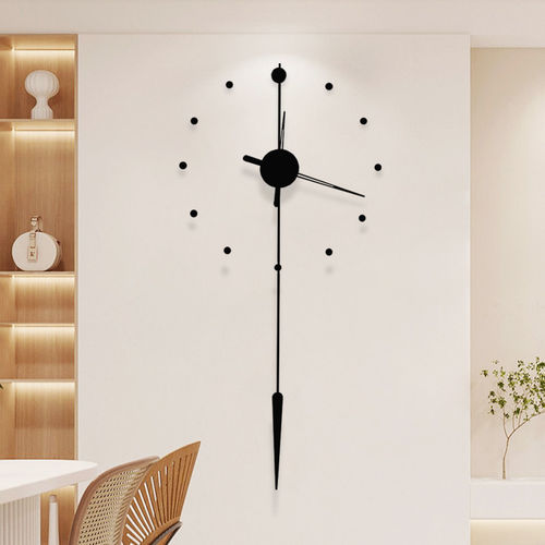 个性创意样板间家用大气静音挂钟