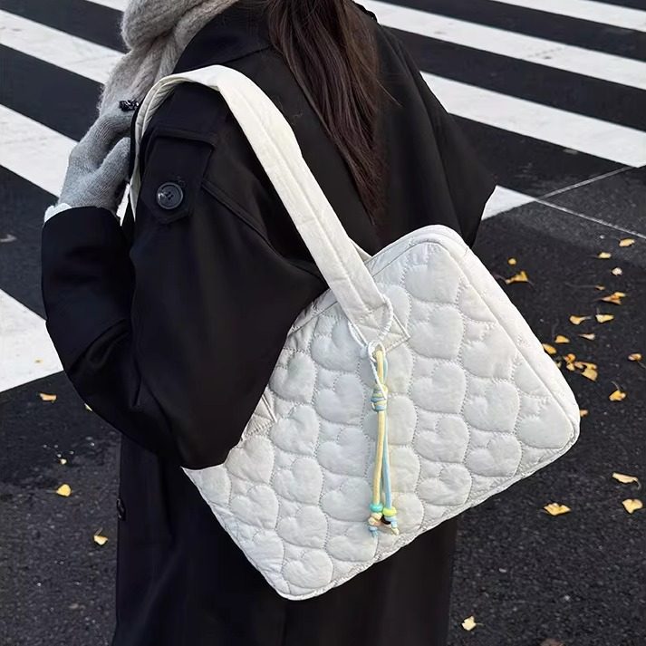 爱心电脑包女14/16寸高颜值通勤单肩手提适用苹果MacBookAir/Pro联想华为笔记本保护套内胆包