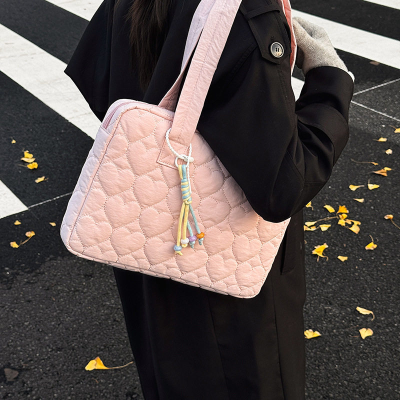 防震电脑包2025新款单肩包韩国手提软乎乎适用苹果保护套MacBookPro14寸Air15英寸联想华为16内胆