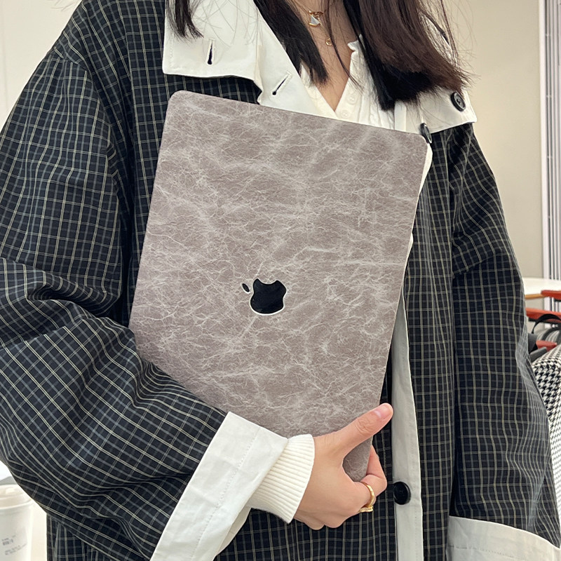 适用macbookpro保护壳M514寸软皮革2026款苹果笔记本Air13/15寸电脑外壳套