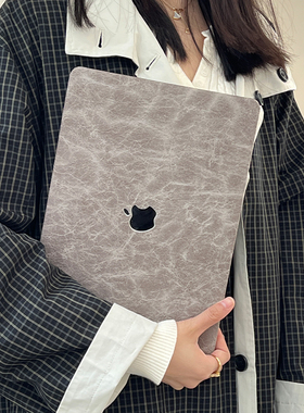适用macbookpro保护壳M514寸软皮革2026款苹果笔记本Air13/15寸电脑外壳套