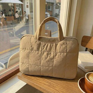 手提笔记本电脑包苹果macbook13华为14女士电脑包15.6寸联想防摔防震16英寸内胆包女