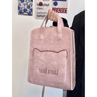 适用笔记本电脑包双肩背包女高级感苹果14寸macbookair13.315.616通勤华为联想平板包