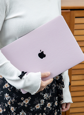 适用MacBookPro保护壳14寸苹果笔记本电脑macair13英寸软皮革16套