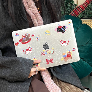 适用MacBookAir保护壳13寸软2025款闪闪小马M5Pro14/16英寸苹果笔记本电脑外壳保护套
