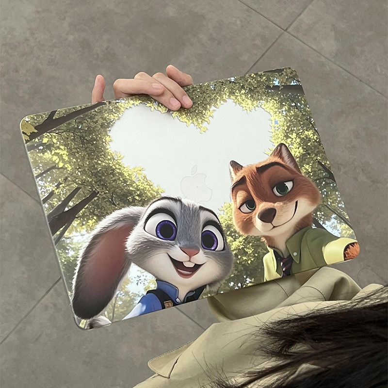 疯狂动物城朱迪尼克苹果保护壳套