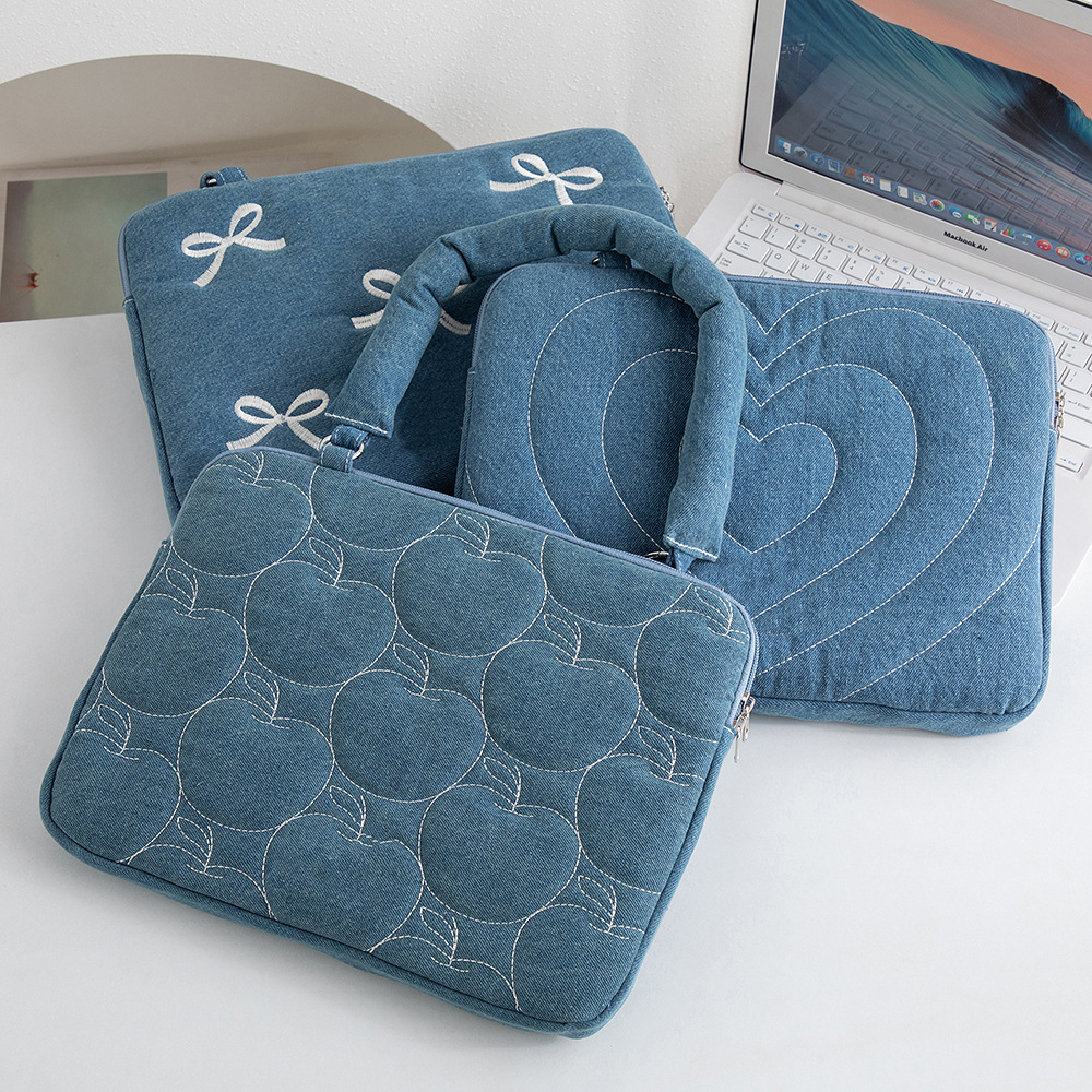 适用笔记本电脑包14寸单肩包女士高级感苹果macbookair/pro13.3联想小新华为16内胆