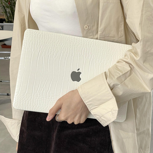MacBookAir/Pro保护壳白鳄鱼纹