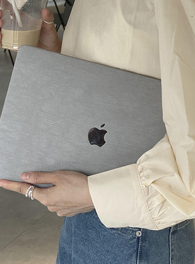 适用2026macbookair保护壳13寸软布纹苹果笔记本pro14/15电脑套16