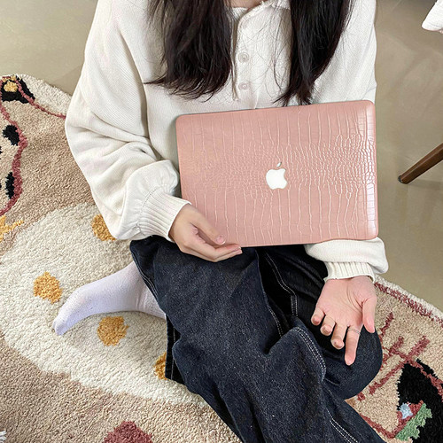 适用2020macbookprom1皮革保护壳
