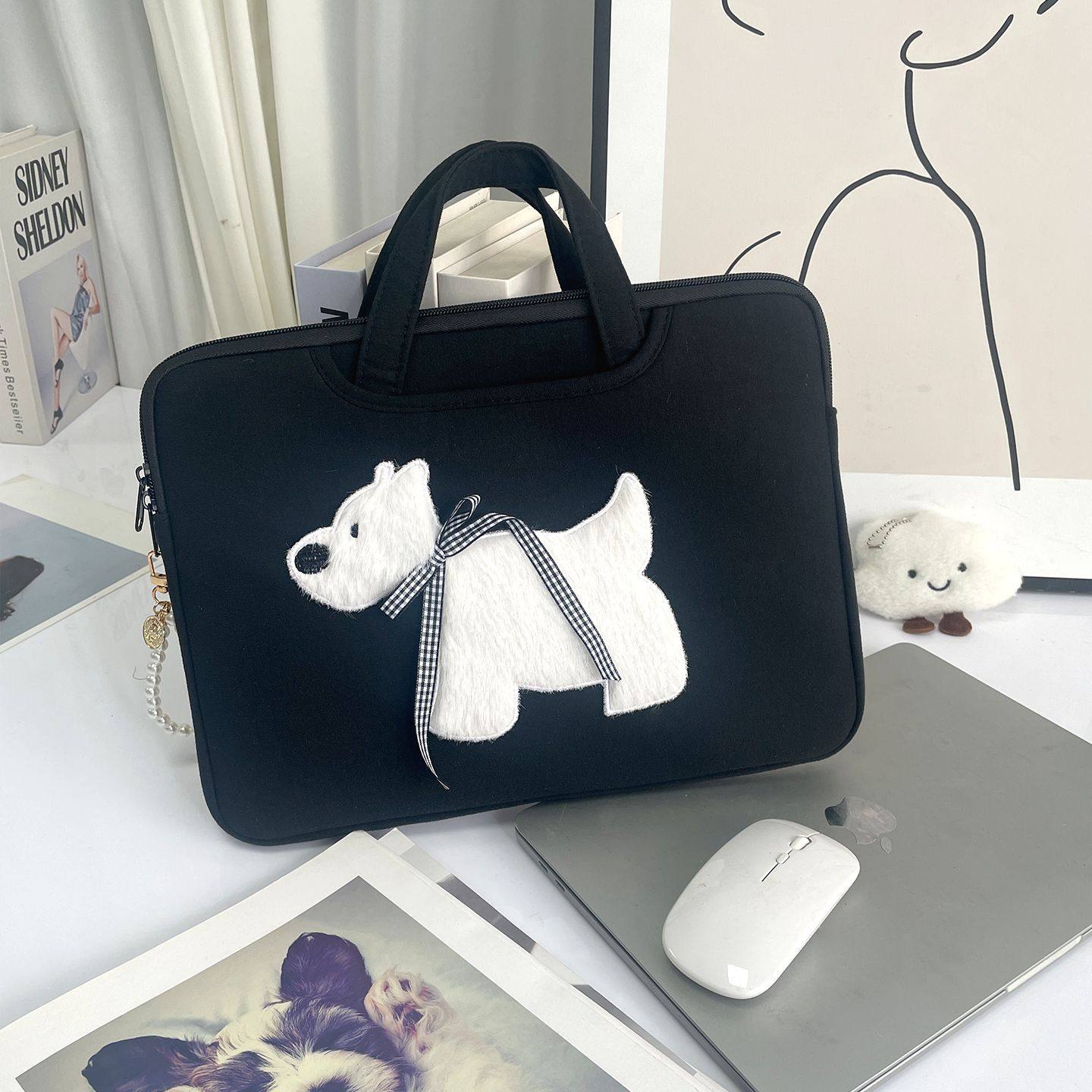 2025新款14寸蝴蝶结笔记本电脑包