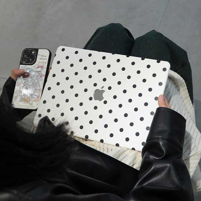 适用MacBook Neo保护壳13寸2026新款M5Pro14/16苹果笔记本Air15波点电脑保护套