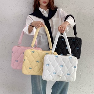 适用笔记本电脑包14寸手提单肩女高颜值2025款 pro13.3联想华为16内胆 苹果macbookair