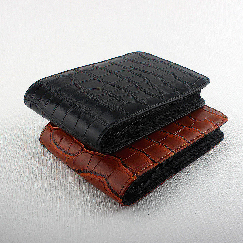 简约个性12支装墨水笔钢笔收纳包皮革拉链大容量笔筒画笔便携袋,文具电教/文化用品/商务用品,笔袋,淘宝优惠券,粉丝福利购,淘宝优惠卷