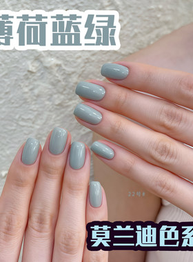 乐小姐大头娃娃22号清冷灰绿色