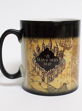 热销哈利波特Harry Potter周边Marauders Map Mug马克陶瓷咖啡杯