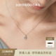 sanswood森吾 海蓝宝锁骨链简约清冷感海边度假项链女生 海西恩