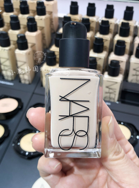 NARS纳斯超方瓶新品养肤美肌持妆粉底液30ml滋润遮瑕L2 L3L4L5 M1