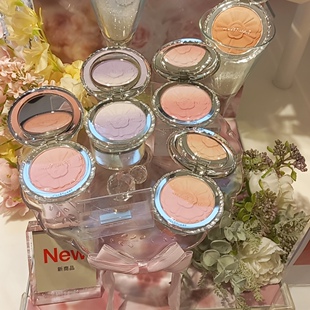 美哭了！Jill Stuart 2024夏季双色渐变花瓣腮红01/02/03/04/101