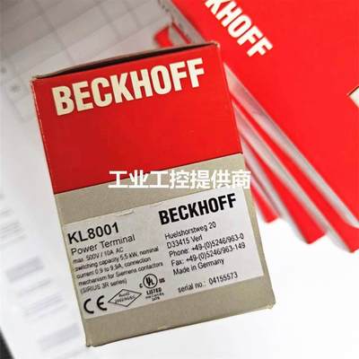 BECKHOFF倍福 KL8001 KL1819 KL1872 KL1904数字量输入模块原装