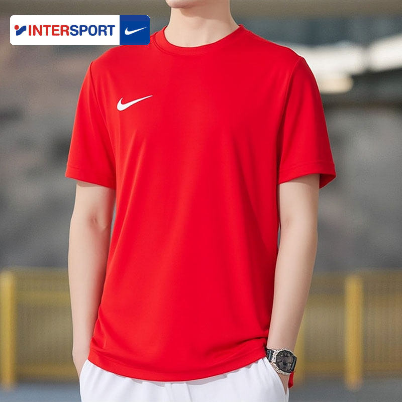 NIKE耐克男款快干运动短袖男装春季新款红健身跑步训练T恤IB8640,运动服/休闲服装,运动T恤,淘宝优惠券,粉丝福利购,淘宝优惠卷