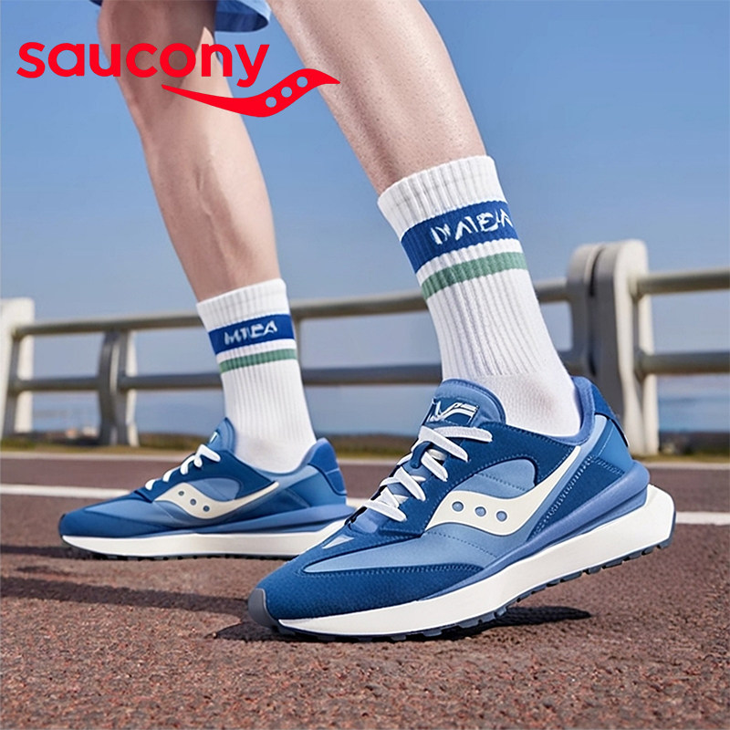 SAUCONY索康尼男鞋女鞋JAZZ RENEW V2复古休闲鞋 低帮耐磨运动鞋
