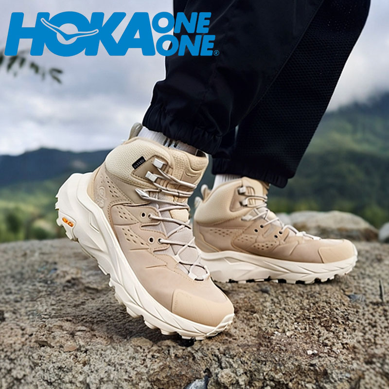 HOKA ONE ONE男女款卡哈2中邦徒步鞋Kaha 2 GTX皮革减震防水支撑