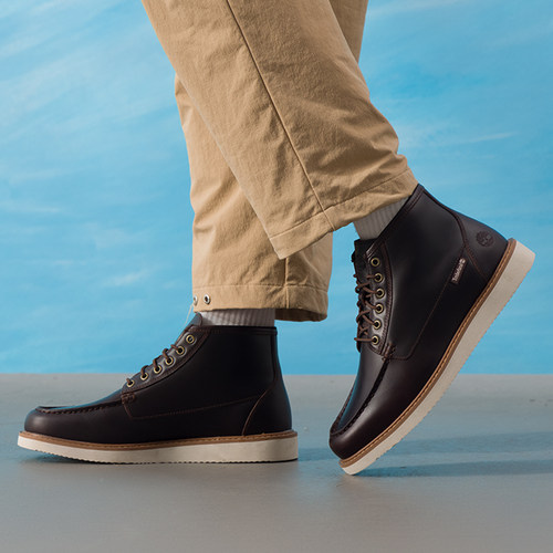 Timberland添柏岚官方男鞋中帮靴徒步鞋商务皮鞋户外休闲鞋运动鞋 - 封面