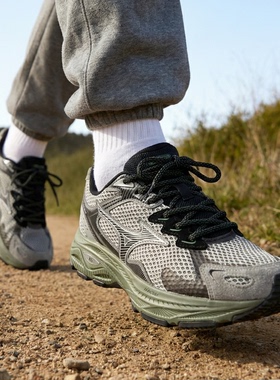 MIZUNO美津浓男鞋女鞋2026新款运动鞋RACER S减震老爹鞋D1GH2235