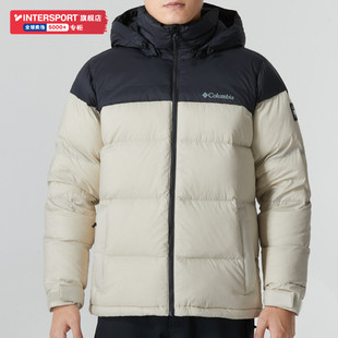 哥伦比亚官方羽绒服男装 户外运动服金点热反射保暖外套WE6252 冬季