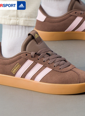 阿迪达斯休闲鞋女2026春季VL COURT运动鞋T头鞋德训鞋板鞋IH6516