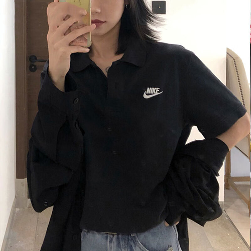 茵特丨NIKE耐克POLO衫短袖女款情侣翻领男官方正品运动T恤衫男装