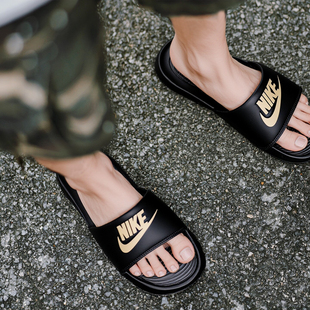 户外休闲运动拖鞋 耐克官方正品 软底居家拖鞋 拖鞋 轻便一字拖 男士