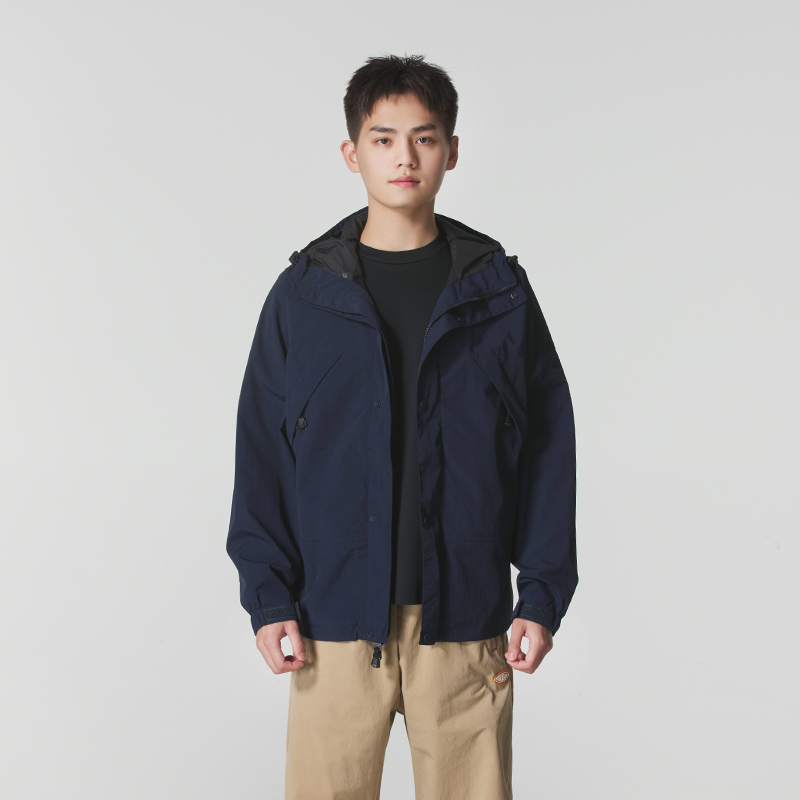 Timberland添柏岚官方男装冲锋衣外套户外休闲服连帽夹克A68XF