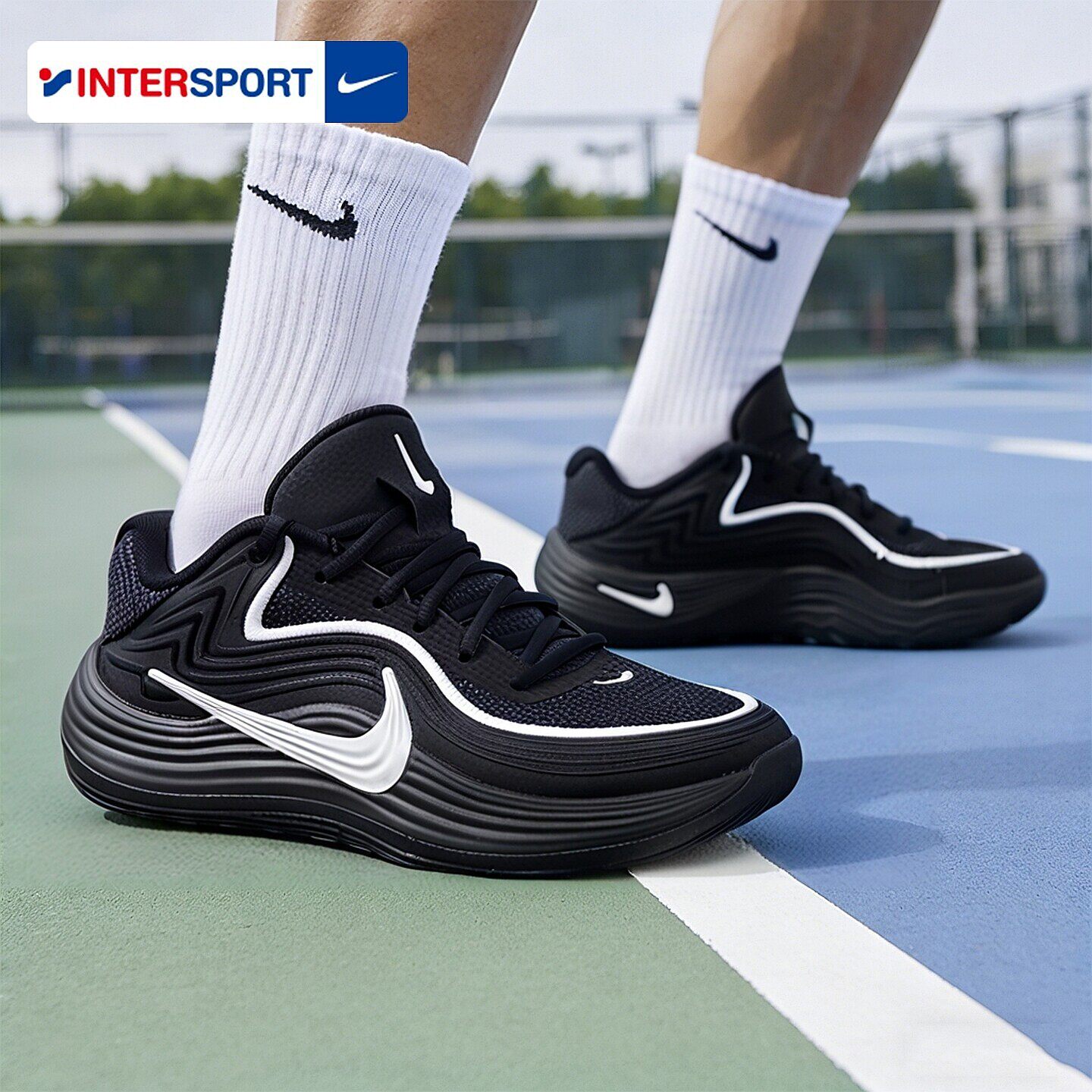 耐克男鞋2026夏季新款运动鞋健身训练实战比赛训练透气休闲篮球鞋