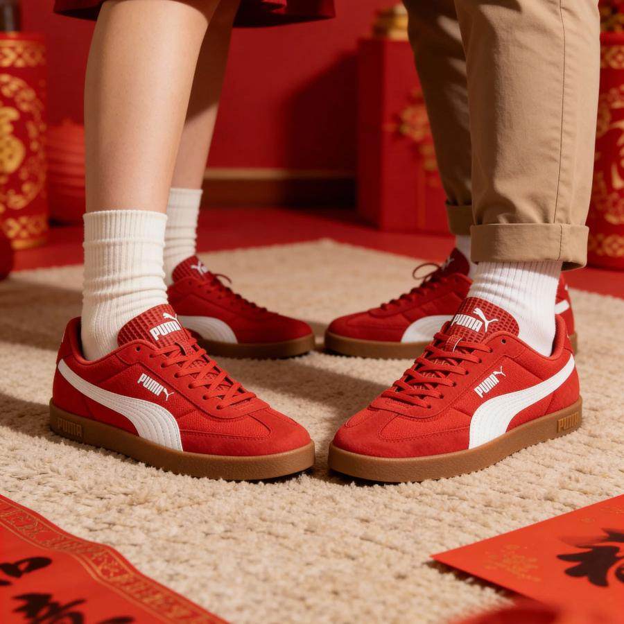 Puma彪马板鞋男鞋女鞋情侣休闲鞋2026马年新年款休闲德训鞋406065,运动鞋new,运动休闲鞋,淘宝优惠券,粉丝福利购,淘宝优惠卷